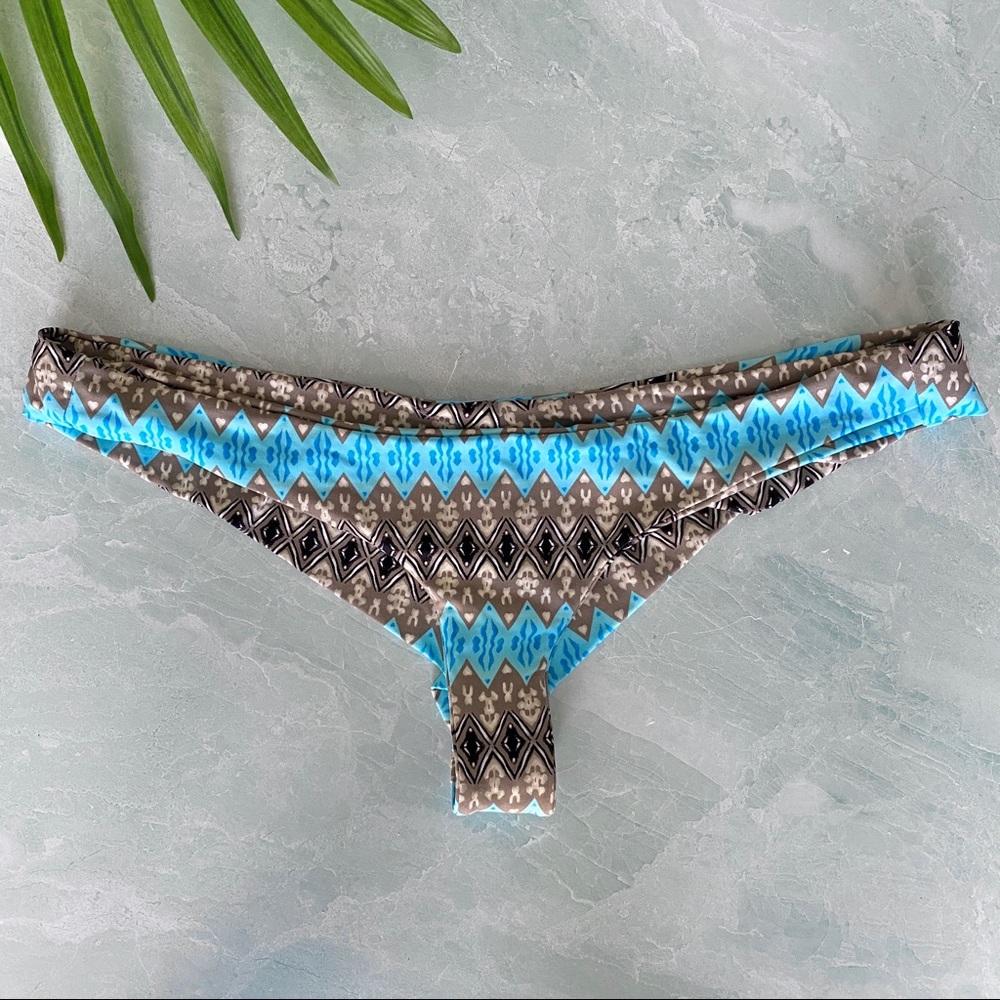 Frankie’s Bikinis Ikat Bottom - Medium